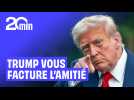 Donald Trump menace de taxer les droits de douanes des alliés de la Russie à 100%