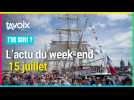 [T'AS SUIVI ?] L'actu du week-end du 15 juillet