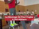 Quand Pogba pousse la chansonnette pour son bizutage à l'AS Monaco, voilà ce que ça donne ...