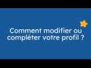 Comment modifier ou compléter mon profil (coordonnées, numéro d'abonné, téléphone, etc.) ?