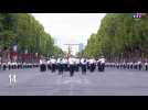Défilé des militaires de la BPIA