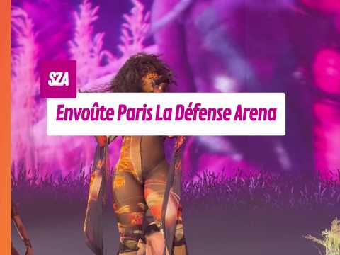 VIDEO : SZA envote Paris La Dfense Arena
