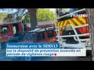 Immersion avec le SDIS13 sur le dispositif de prévention incendie en période de vigilance rouge
