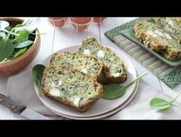 Cake salé moelleux épinards feta, la super recette pour un pique-nique