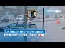 Les images impressionnantes des inondations à New York