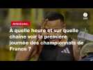 VIDÉO. Athlétisme. À quelle heure et sur quelle chaîne voir la première journée des championnats de France ?
