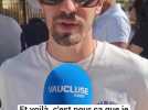 En provenance de Bordeaux, Kévin expose sa motivation pour venir voir Will Smith