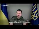 Zelensky appelle le monde à agir pour un 