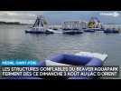 Les structures gonflables du Beaver Aquapark ferment dès ce 3 août au lac d'Orient à Mesnil-Saint-Père
