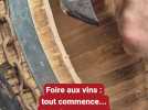 Le dernier tonnelier d'Alsace en démonstration à la Foire aux vins de Colmar