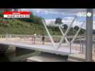 VIDÉO. À Vannes, la nouvelle passerelle amovible est ouverte