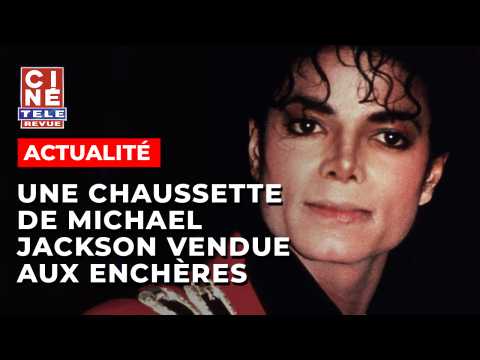 VIDEO : Une chaussette de Michael Jackson vendue 6200 euros aux enchres