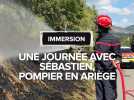 Une journée avec Sébastien, pompier en Ariège