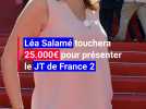 Léa Salamé touchera 25.000¬ pour présenter le JT de France 2: combien gagnent les présentateurs de JT en Belgique ?