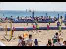 Le football sous toutes ses formes sur la plage de Canet
