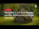 VIDEO. Camping à 3, 4 ou 5 étoiles : quelles différences pour les touristes ?