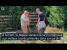 Le député Damien Girard fait prélever la terre de son jardin pour analyser le taux de métaux lourds