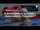 VIDÉO. Mondiaux de natation. À quelle heure et sur quelle chaîne suivre la 7e journée ?