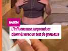 Nabilla surprend ses abonnés avec un test de grossesse