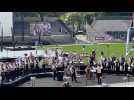 VIDÉO. La Kerlenn Pondi au Grand spectacle des bagadoù au Festival Interceltique de Lorient