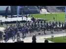 VIDÉO. Un quintet féminin pour le Bagad Konk Kerné de' Concarneau au Grand spectacle des bagadoù