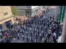 VIDÉO. Le bagad de Vannes défile à la Grande Parade de Lorient après son prix du public 2025