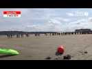Vidéo. Les participants au deuxième Deauville Aqua Challenge se sont jetés à l'eau !