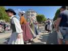VIDEO. Immersion dans le Cercle Quic-en-Groigne, de Saint-Malo, au plus près des danseurs lors de la Grande Parade de Lorient