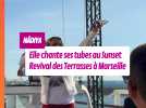 Nâdiya : Elle chante ses tubes au Sunset Revival des Terrasses à Marseille