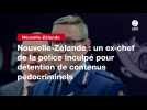 VIDEO. Nouvelle-Zélande : un ex-chef de la police inculpé pour détention de contenus pédocriminels