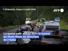 Chassés-croisés d'été : les tunnels alpins congestionnés