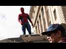 Vido Tom Holland partage les premires photos du tournage de Spider-Man: Brand New Day