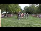 CHINON / Armures, épées, chevaux... La ville de retour au Moyen-Âge