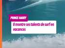 Prince Harry : il montre ses talents de surf en vacances