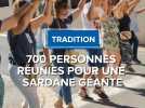 700 personnes pour une sardane géante à Pézilla-la-Rivière