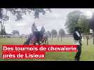 VIDÉO. Des tournois de chevalier proposés aux Médiévales de Crèvecoeur-en-Auge