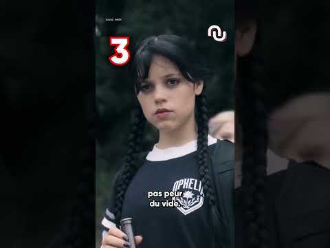 4 secrets de tournage sur la série Mercredi ! #shorts