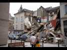 Amiens : un ancien hôtel s'effondre en plein centre-ville