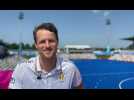 Euro de hockey : Nicolas De Kerpel après la victoire des Red Lions contre l'Autriche