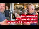 VIDÉO. Festival du Chant de Marin 2025 : les bénévoles ont appris à tirer une bière
