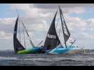 Spectaculaire collision entre deux bateaux au départ de The Ocean Race Europe
