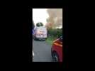 Une maison ravagée par un incendie à Anor, d'importants moyens mobilisés
