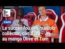 Le succès fou des maillots du VAFC, en hommage au dessin animé japonais Olive et Tom