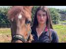 Victoire Duhamel, athlete de haut niveau en equitation