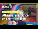 Athénaïs, 17 ans, est animatrice en centre de loisirs cet été, 