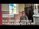 La chapelle de Wé habillée de vitraux des quatre saisons