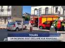 Le Journal - 08/08/2025 - TOURS / Évacuations et coupure électrique après un incendie rue Marceau