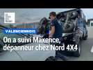 Dans la peau d'un dépanneur : Maxence sillonne les routes du Valenciennois cet été