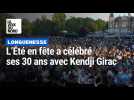 Longuenesse : le concert gratuit de l'Été en fête a soufflé ses 30 bougies avec Kendji Girac