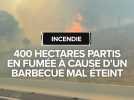 Incendie dans l'Aude : 400 hectares ravagés à cause d'un barbecue mal éteint tracté sur l'autoroute A61